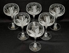 6x Sektschalen SPIEGELAU DREAM Kristallglas H/D: 16x9,2 cm Gewicht 223 Gramm