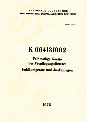 301202 feldküche fkü - fkÜ, 180/62