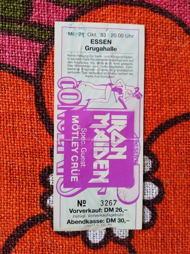 Iron maiden 1983 mötley - iron,