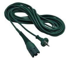 10 m Kabel Stromkabel Ersatzkabel geeignet für Vorwerk Kobold VK 130 131