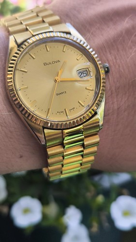 Bulova quartz vintage uhr ca - bulova,