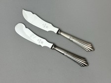 WMF,Modell 900 Fächermuster Butter-Käsebesteck,Silberauflage