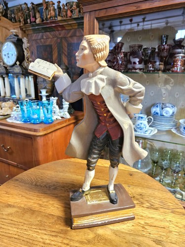 Große dekorative holzfigur - große,
