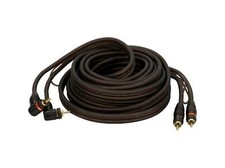 Ground Zero GZCC 5.3X Cinchkabel 5 Meter 3-fach geschirmt Auto Hifi Remote 