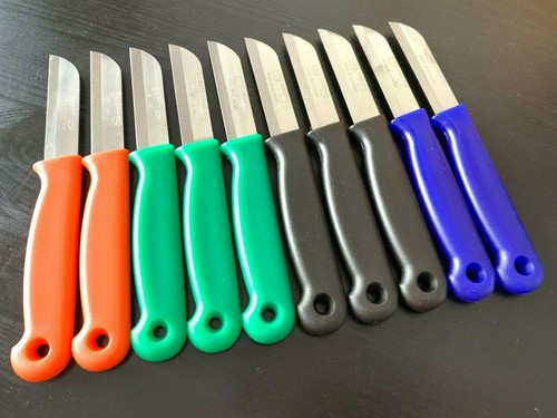 10er set küchenmesser - set, farbige