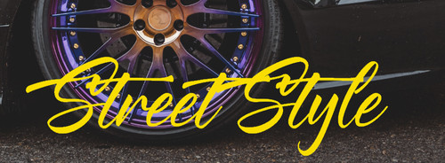 Aufkleber street style auto - street,