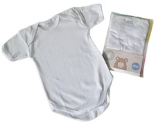 Baby body kurzarm weiß - body,
