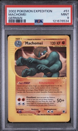 Machomei pokemon karte 165 - machomei,
