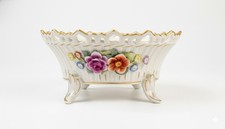 KPM Fußschale 3D Blumen