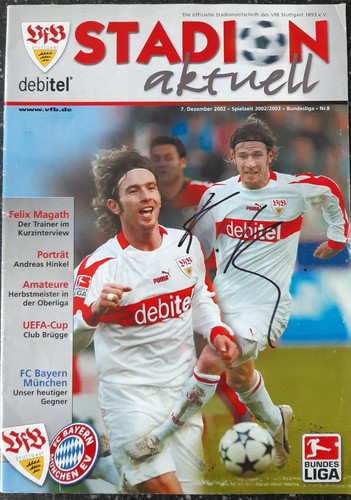 Vfb 2002 2003 handsigniert - 2002/2003,