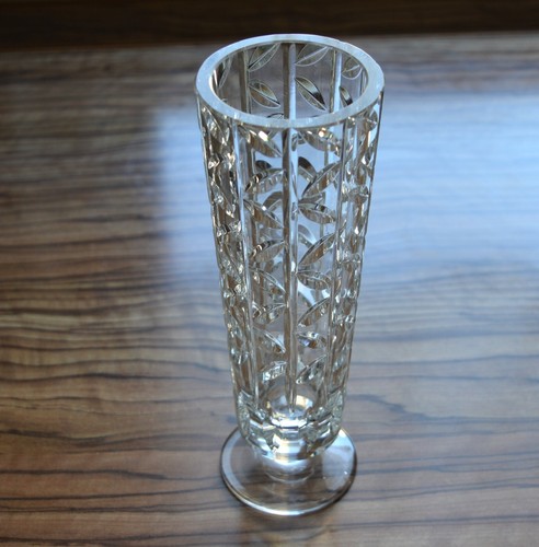 Vase kristall geschliffen - vase,