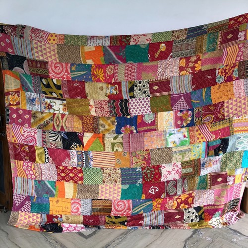 Rally vintage kantha stickerei - kantha,