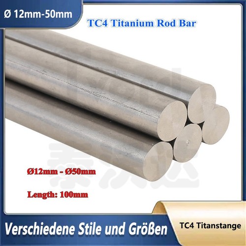 Tc4 titanstange rundstab - tc4,