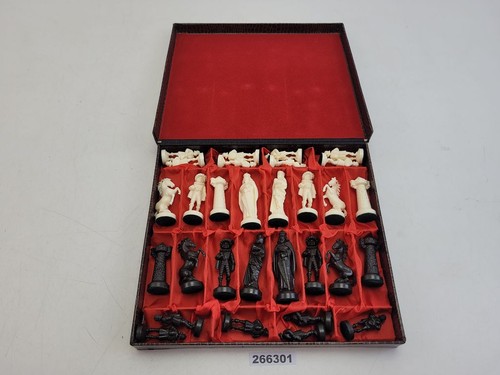 Schachfiguren plastisch - schachfiguren,