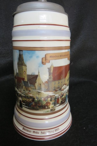 Alter liter paulaner bräu - ,