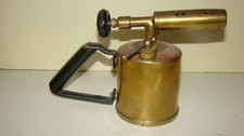 alte Lötlampe Messing "M.L