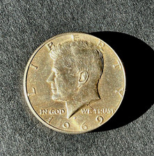 Münze Kennedy 1969 Half
