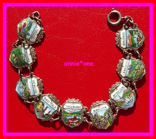 Bettelarmband mit 9 wappen - mit,