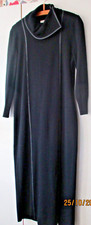Strickkleid schwarz, Langarm