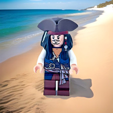 Lego jack sparrow minifigur - sparrow,