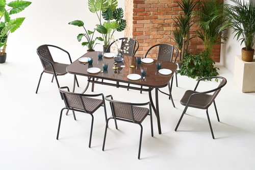 Gartenmöbel set tisch cm - set,,