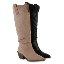 Damen Cowboystiefel Stiefel