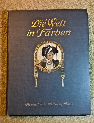 Kunstmappe die welt in - welt,