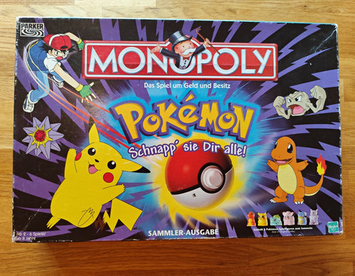Pokemon monopoly 1999 - pokemon,