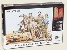Rommel and German Tank Crew, DAK WWII / 1:35 - Masterbox 3561