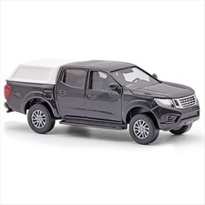 Busch 53733 Nissan Navara D231 m. Hardtop (2015) "Black & White" 1:87/H0 NEU/OVP