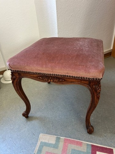 Original chippendale hocker - original, |