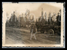 Foto, WK2, 10./A.R.129, Witebsk, Sdt. auf Beutegeschütz der russen, 1941; L113L