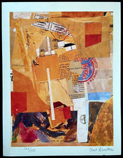 Kurt Schwitters Lithographie
