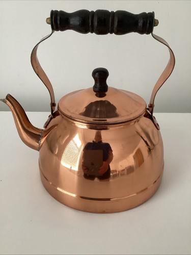 Vintage kupfer teekessel mit - teekessel,
