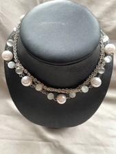 - vintage lange Halskette -100