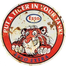 # 006 ESSO EXTRA TIGER Aged