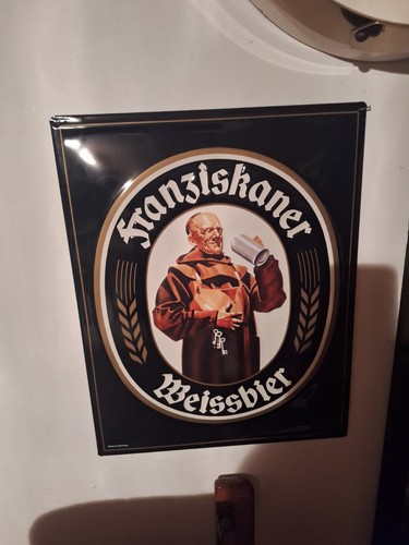 Werbeschild der franziskaner - werbeschild,
