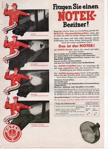 Reklame druck notek - reklame,