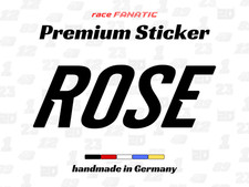 Rose Bicycle Frame Decal