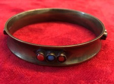 Antike Messing Armreif Armband