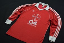 Adidas Bayer Leverkusen Trikot Vintage Jersey Maglia Mailllot Camiseta 70s 80s L