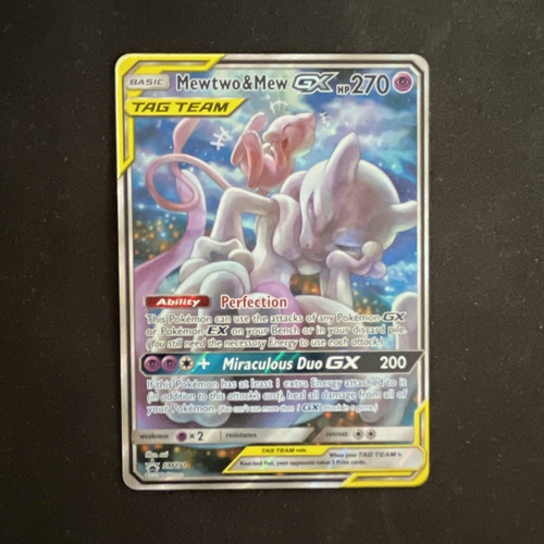 Pokémon tcg mewtwo mew gx - pokémon,