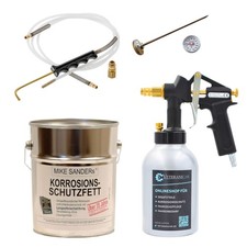 Mike Sanders Korrosionsschutzfett 4 - 24Kg & Vaupel Druckbecherpistole HSDR ASKR