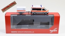 Herpa 1:87 - MAN TGE Bus HD mit Anhänger "BRK Wasserwacht" - Art. 096096 - F 920