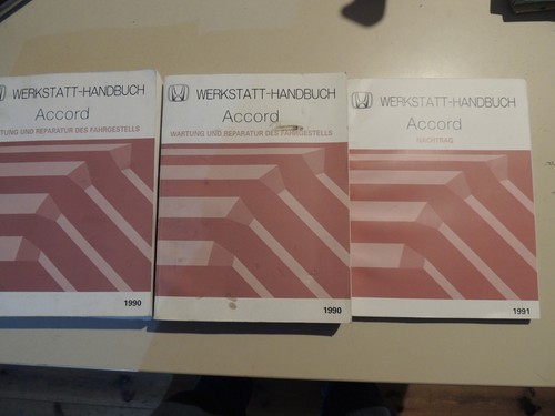 Werkstatthandbuch honda accord - werkstatthandbuch,