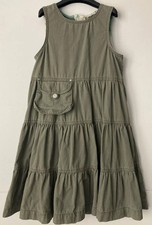 H&M Khaki-Jeans-Kleid Größe