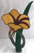 Tiffany Fensterbild Blüte mit