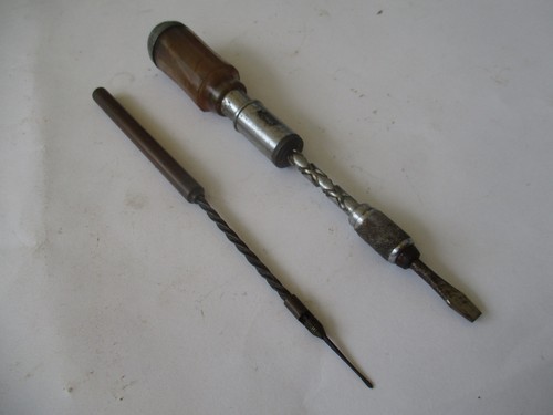 Altes werkzeug antik drill - altes,