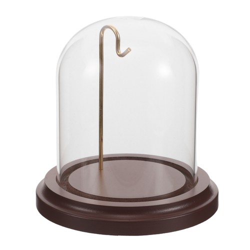 Uhrenvitrine aus glas - glas, mit