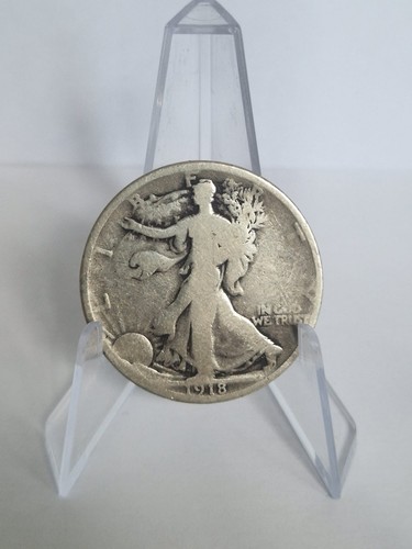 Usa half dollar 1918 walking - dollar,